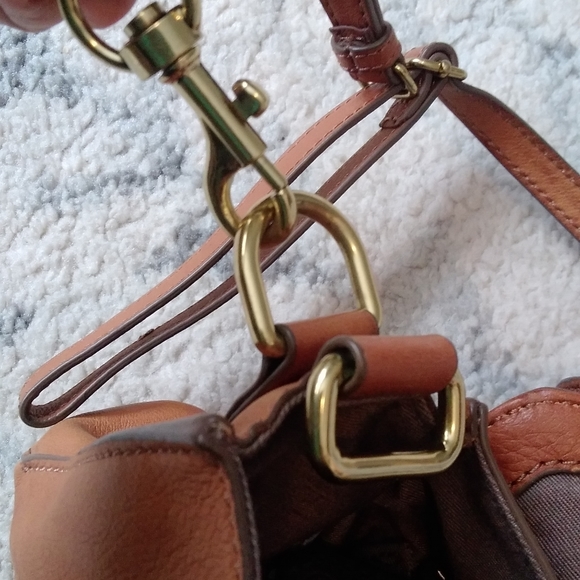 J. Crew Brown Leather Crossbody - Picture 6 of 11